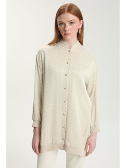 Jakarlı Hakim Yaka Taş Ceket C