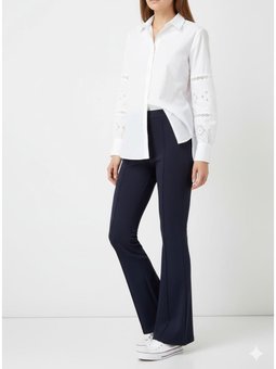 İspanyol Paça Lacivert Pantolon