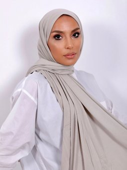 Luxury Penye Açık Bej Şal