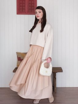 Kat Detay Bohem Karamel Etek