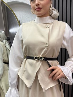 Krem Nisa İkili Takım