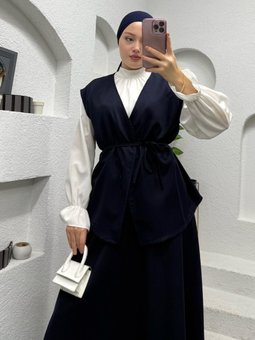 Lacivert Luna İkili Takım