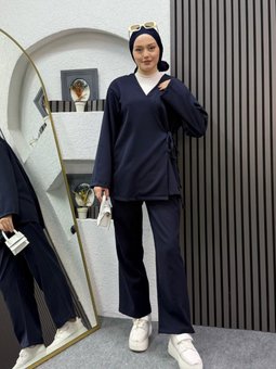 Lacivert Parla İkili Takım