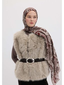 Asenath Desen Füme Şal