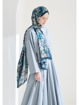 Astra Floş Viskon İndigo Şal