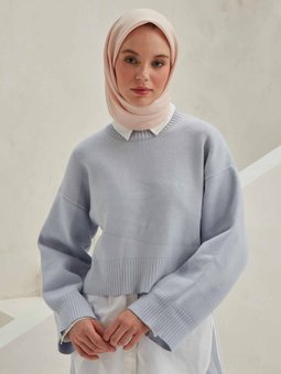 Modal İpek Pudra Eşarp