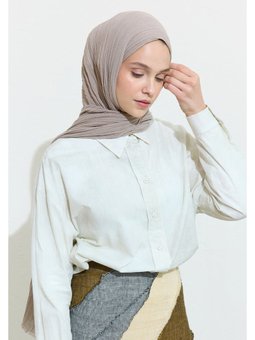 Pamuklu Keten Şal Mushroom Soup