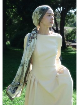 Peony Harmony Floş Viskon Vizon Şal