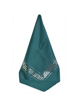 Pano Desenli Varaklı Yeşil Örtü