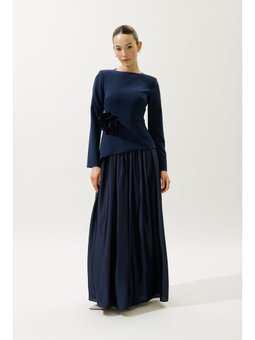 Annıta Abiye Lacivert Elbise
