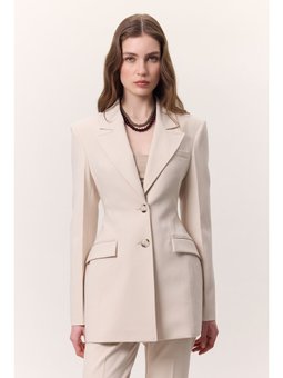 Premıum Vatkalı Fıt Ceket Taş