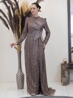 Vizon Bergüzar Abiye Elbise