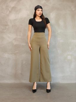 Haki Mango Model Pantolon