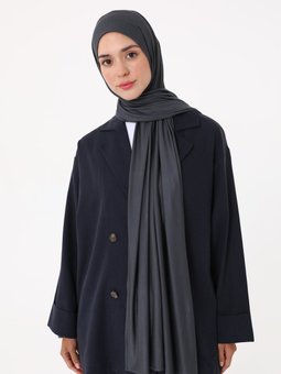 Premium Penye Antrasit Şal