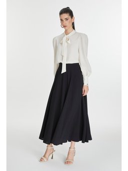 Evaze Siyah Etek Etk