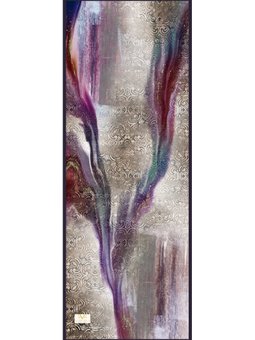 Batik İtalyan Şifon Eşarp Askısı İle Birlikte 75x200 Cm Vizon Mor