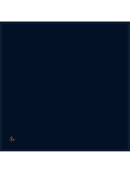 Düz Renk Black Seri Twill Askısı İle Birlikte 90x90 Cm Lacivert Eşarp