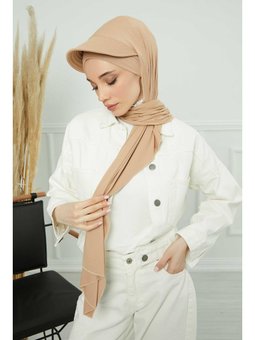 Siperlikli Penye Sütlü Kahve Şal,ss