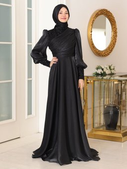 Siyah Abiye Elbise