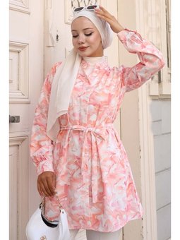 Desenli Somon Gömlek