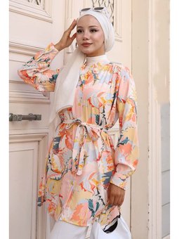 Desenli Somon Gömlek