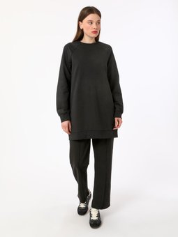 Basic İkili Siyah Eşofman Takımı