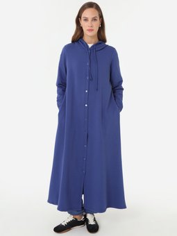 Kap / İndigo Pardesü