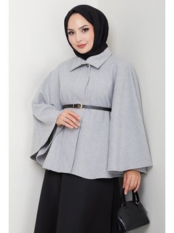 Selas Kemerli Gri Panço