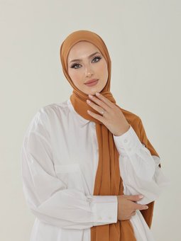 Luxury Penye Tarçın Şal