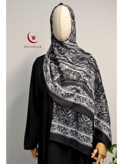 Etnik Desenli Pamuklu Şal – 70x190 Cm