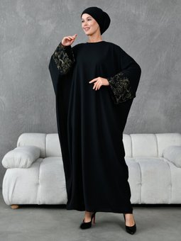 Siyah Elbise Altin Rengi