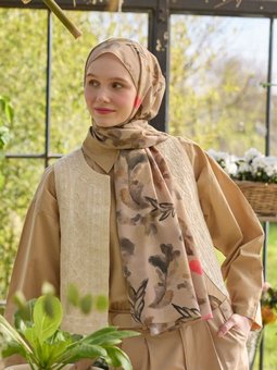 Isla Desen Pembe Şal