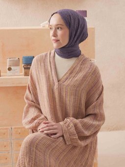 Vual Crash Lavanta Şal