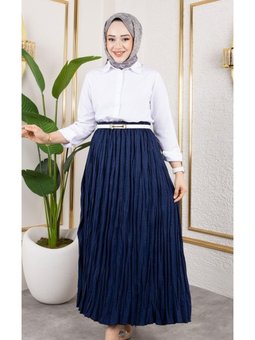 Kırışık Keten Etek