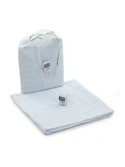 Adet Tül Keseli Pamuklu Mevlüt Örtüsü Ve Zikirmatik Sayaç Seti Beyaz