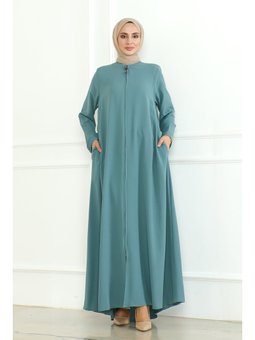 Zeya Mint Yeşili Ferace