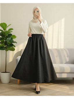 Beli Lastikli Cepli Paraşüt Siyah Etek