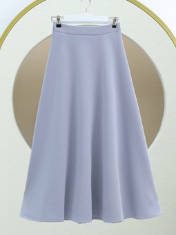 Bol Kiloş Sukuba Puf Gri Etek