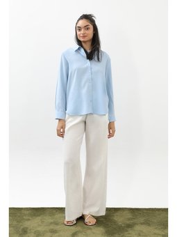 Sedef Düğmeli Kısa 20647gml Gömlek