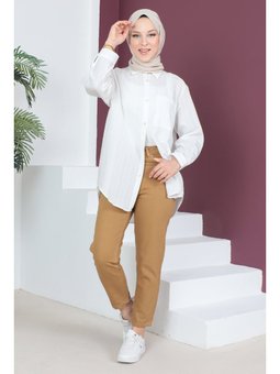 Mom Jean Taba Pantolon