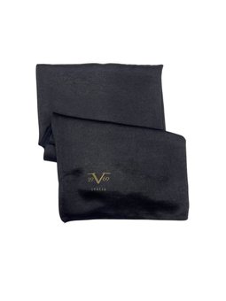 Solid Colors İtalian Bambu Seri Askısı İle Birlikte Derin Siyah Şal