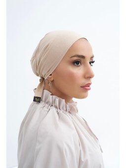 Solid Colors Lyocell Seri Bağlamalı Bone Vizon