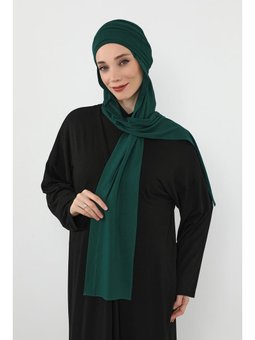 Boneli Hazır Penye Yeşil Şal İkili Takım,ps