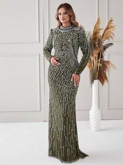 Haki Nergiz Abiye Elbise