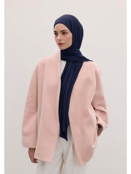 Bambu Penye Şal Gece Mavısı