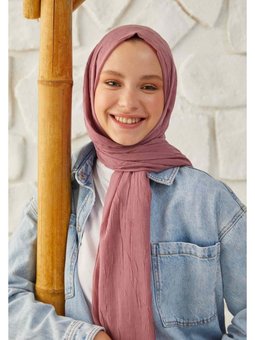 Bambu Şal Gul Pembe