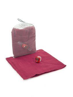 Adet Tül Keseli Pamuklu Mevlüt Örtüsü Ve Zikirmatik Sayaç Seti Bordo