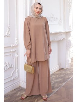 Vizon Bürümcük Tunik Pantolonlu Takım