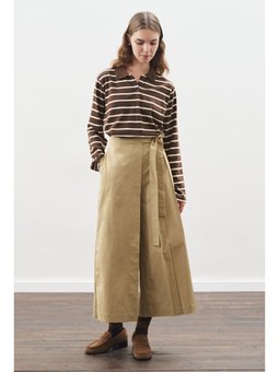 Pantolon Etek Görünümlü Kamel