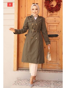 Kemerli Haki Trençkot 60500hk